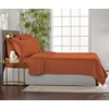 image:imagePure Bamboo California King Sheets Genuine 100 Organic Viscose Derived from Bamboo Bed Sheet Set Soft amp Cooling Double Stitching 2 Year Quality Promise California King SandTerracotta