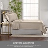 image:imagePure Bamboo California King Sheets Genuine 100 Organic Viscose Derived from Bamboo Bed Sheet Set Soft amp Cooling Double Stitching 2 Year Quality Promise California King SandSand