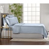 image:imagePure Bamboo California King Sheets Genuine 100 Organic Viscose Derived from Bamboo Bed Sheet Set Soft amp Cooling Double Stitching 2 Year Quality Promise California King SandSterling Blue