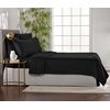 image:imagePure Bamboo California King Sheets Genuine 100 Organic Viscose Derived from Bamboo Bed Sheet Set Soft amp Cooling Double Stitching 2 Year Quality Promise California King SandBlack