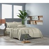 image:imagePure Bamboo California King Sheets Genuine 100 Organic Viscose Derived from Bamboo Bed Sheet Set Soft amp Cooling Double Stitching 2 Year Quality Promise California King SandBirch