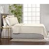 image:imagePure Bamboo California King Sheets Genuine 100 Organic Viscose Derived from Bamboo Bed Sheet Set Soft amp Cooling Double Stitching 2 Year Quality Promise California King SandIvory