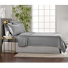 image:imagePure Bamboo California King Sheets Genuine 100 Organic Viscose Derived from Bamboo Bed Sheet Set Soft amp Cooling Double Stitching 2 Year Quality Promise California King SandStone Grey