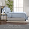 image:imagePure Bamboo California King Sheets Genuine 100 Organic Viscose Derived from Bamboo Bed Sheet Set Soft amp Cooling Double Stitching 2 Year Quality Promise California King SandSterling Blue