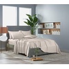 image:imagePure Bamboo California King Sheets Genuine 100 Organic Viscose Derived from Bamboo Bed Sheet Set Soft amp Cooling Double Stitching 2 Year Quality Promise California King SandCreme