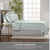 image:imagePure Bamboo California King Sheets Genuine 100 Organic Viscose Derived from Bamboo Bed Sheet Set Soft amp Cooling Double Stitching 2 Year Quality Promise California King SandSea Glass