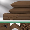 image:imagePure Bamboo California King Sheets Genuine 100 Organic Viscose Derived from Bamboo Bed Sheet Set Soft amp Cooling Double Stitching 2 Year Quality Promise California King SandCoconut Husk