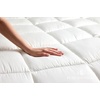 image:imagePure Bamboo Duvet Insert King Size 106x92 in  Ultra Soft Quilted Duvet Insert with 8 Corner amp Side Loops Double Stitching Satin Piping  Luxuriously Soft King LightweightTwin Heavyweight