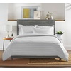 image:imageQueen Duvet Cover by Pure Bamboo 3 Piece Set Genuine 100 Organic Viscose Derived from Bamboo Luxuriously Soft and Cooling 2 Pillowcases Queen Silver PearlJacquard White