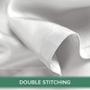 image:imageQueen Pillowcases by Pure Bamboo Genuine 100 Organic Viscose Derived from Bamboo Luxuriously Soft amp Cooling Double Stitching Envelope Closure 2 Queen Pillowcases Sea GlassWhite