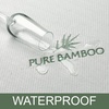 image:imageTwin Mattress Protector by PURE BAMBOO Waterproof  Viscose Derived from Bamboo Breathable Noiseless Mattress Cover Protects Against Moisture Spills Stains TwinCalifornia King  Bamboo