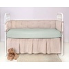 image:imageCrib Fitted Sheet by Pure Bamboo  Genuine 100 Organic Viscose Derived from Bamboo Luxuriously Soft Ultimate Cooling Fits Standard Size Crib Mattress PinkSea Glass
