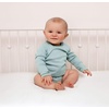 image:imageCrib Fitted Sheet by Pure Bamboo  Genuine 100 Organic Viscose Derived from Bamboo Luxuriously Soft Ultimate Cooling Fits Standard Size Crib Mattress PinkIvory