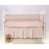 image:imageCrib Fitted Sheet by Pure Bamboo  Genuine 100 Organic Viscose Derived from Bamboo Luxuriously Soft Ultimate Cooling Fits Standard Size Crib Mattress PinkPink