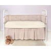 image:imageCrib Fitted Sheet by Pure Bamboo  Genuine 100 Organic Viscose Derived from Bamboo Luxuriously Soft Ultimate Cooling Fits Standard Size Crib Mattress PinkIvory