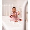 image:imageCrib Fitted Sheet by Pure Bamboo  Genuine 100 Organic Viscose Derived from Bamboo Luxuriously Soft Ultimate Cooling Fits Standard Size Crib Mattress PinkStripes