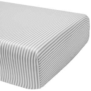 image:imageCrib Fitted Sheet by Pure Bamboo  Genuine 100 Organic Viscose Derived from Bamboo Luxuriously Soft Ultimate Cooling Fits Standard Size Crib Mattress PinkStripes