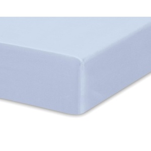 image:imageCrib Fitted Sheet by Pure Bamboo Genuine 100 Organic Viscose Derived from Bamboo Luxuriously Soft Ultimate Cooling Fits Standard Size Crib Mattress IvorySterling Blue
