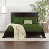 image:imageQueen Pillowcases by Pure Bamboo Genuine 100 Organic Viscose Derived from Bamboo Luxuriously Soft amp Cooling Double Stitching Envelope Closure 2 Queen Pillowcases StripesPesto