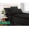 image:imageQueen Pillowcases by Pure Bamboo Genuine 100 Organic Viscose Derived from Bamboo Luxuriously Soft amp Cooling Double Stitching Envelope Closure 2 Queen Pillowcases StripesBlack