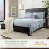 image:imageQueen Pillowcases by Pure Bamboo Genuine 100 Organic Viscose Derived from Bamboo Luxuriously Soft amp Cooling Double Stitching Envelope Closure 2 Queen Pillowcases StripesSterling Blue