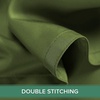image:imageQueen Pillowcases by Pure Bamboo Genuine 100 Organic Viscose Derived from Bamboo Luxuriously Soft amp Cooling Double Stitching Envelope Closure 2 Queen Pillowcases StripesPesto
