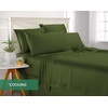 image:imageQueen Pillowcases by Pure Bamboo Genuine 100 Organic Viscose Derived from Bamboo Luxuriously Soft amp Cooling Double Stitching Envelope Closure 2 Queen Pillowcases StripesPesto
