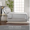 image:imageQueen Pillowcases by Pure Bamboo Genuine 100 Organic Viscose Derived from Bamboo Luxuriously Soft amp Cooling Double Stitching Envelope Closure 2 Queen Pillowcases StripesSilver Pearl